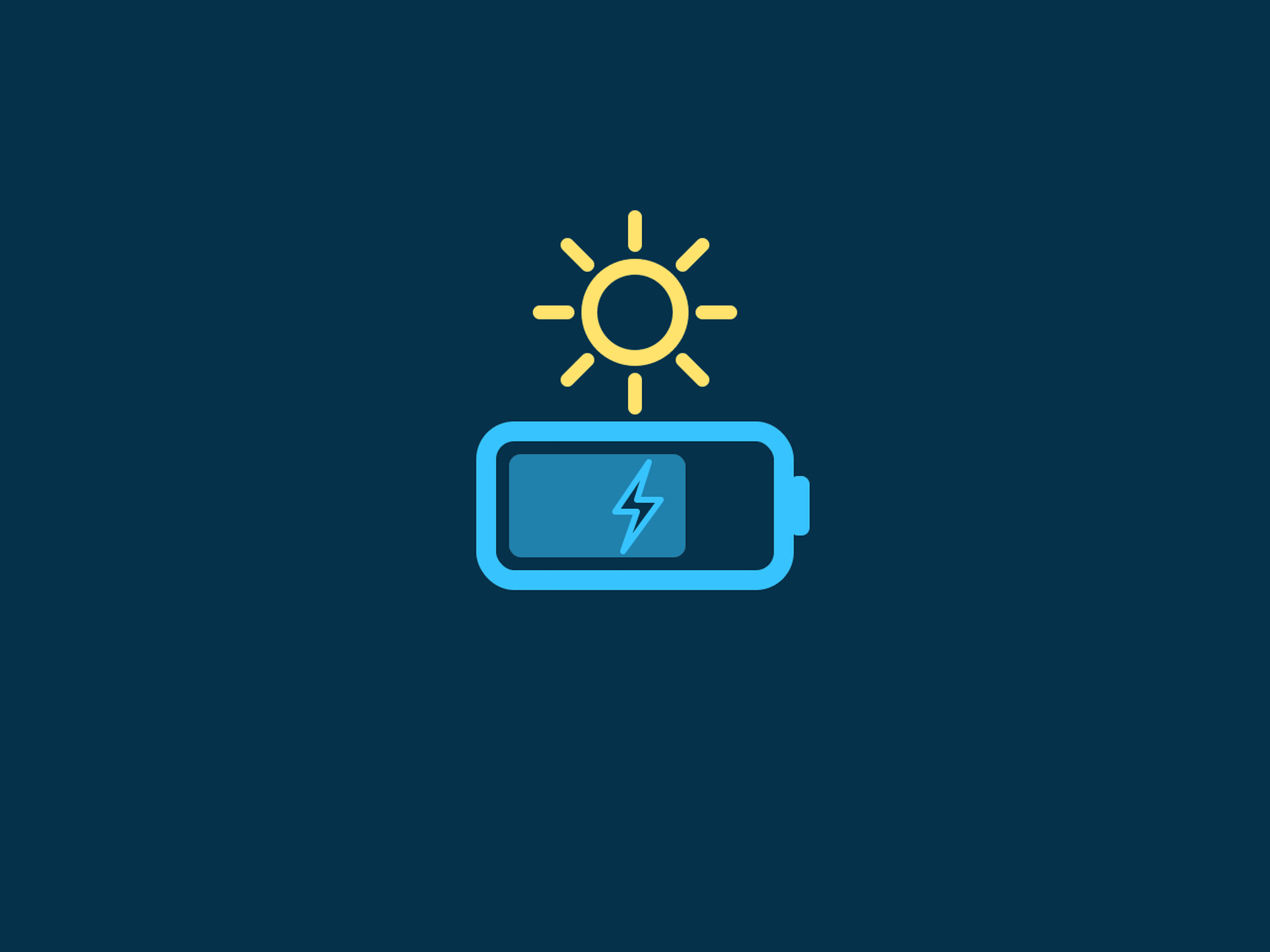 Slim samenwerken met zon en batterijen