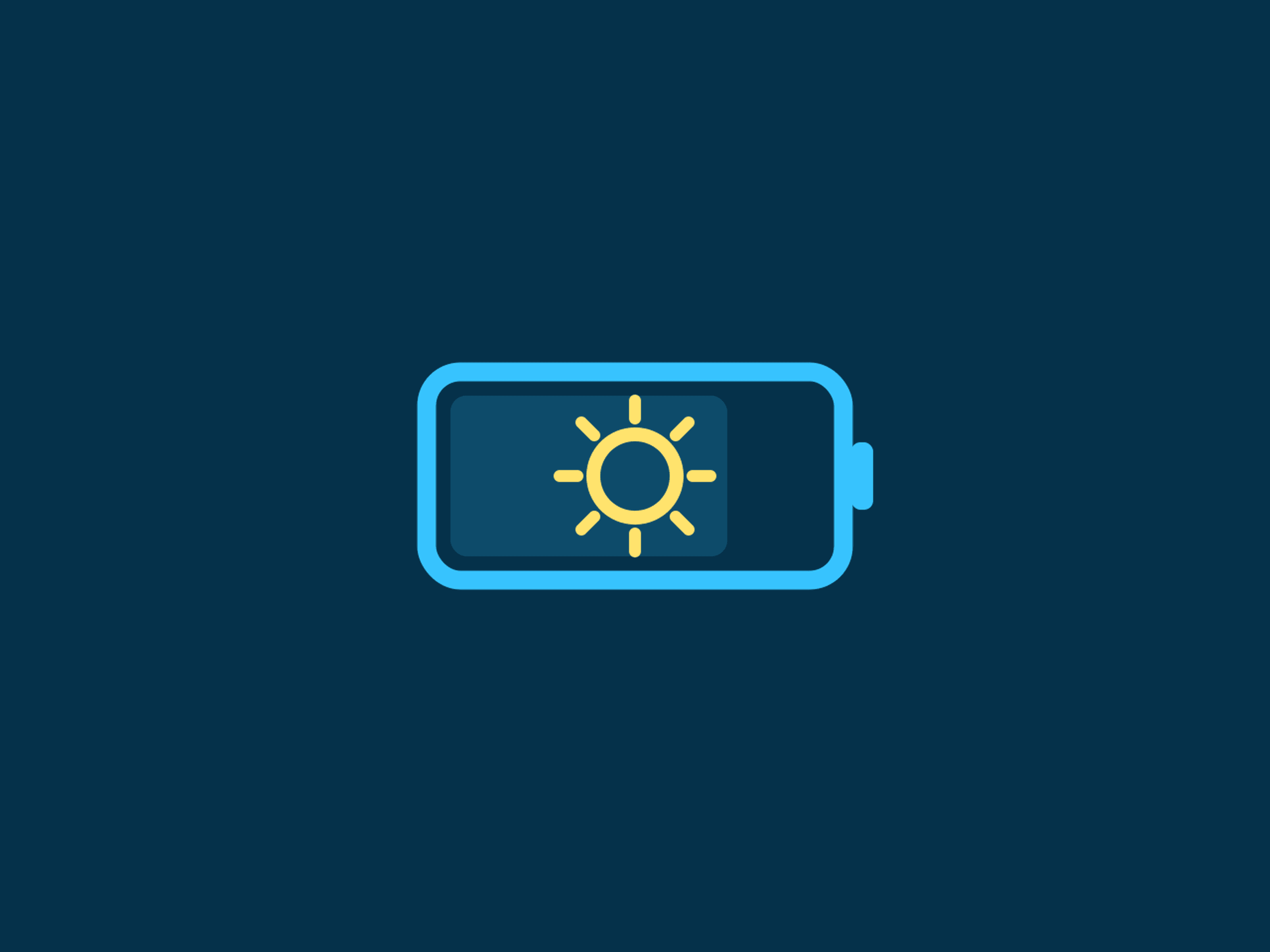 Smart use of solar energy and batteries